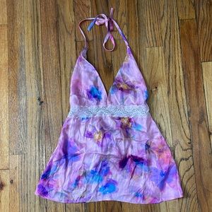 Frankie's Silk Halter Top - never worn!